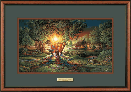 Colors of Spring Encore Framed